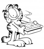 Garfield Coloring Pages