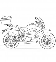 Top Motorcycle Coloring Pages For Your Little Ones Coloring Pages