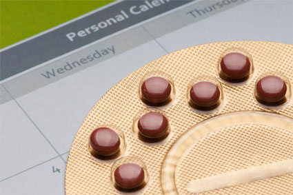 Birth control pill and conception