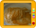 Melted ice-cream