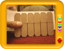 Make a lipstick and lip gloss organiser