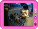Toddler Reading a Book