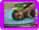 Baby oil massage