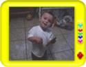 Baby enjoying a tune