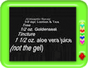 Essential oil formula