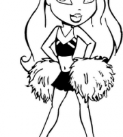 Llamarada desesperación Tom Audreath Top Cheerleading Coloring Pages For Your Little Ones | Coloring Pages