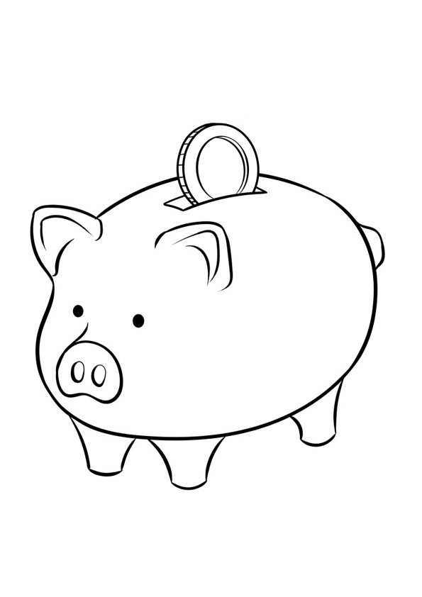 Piggy Bank Printable