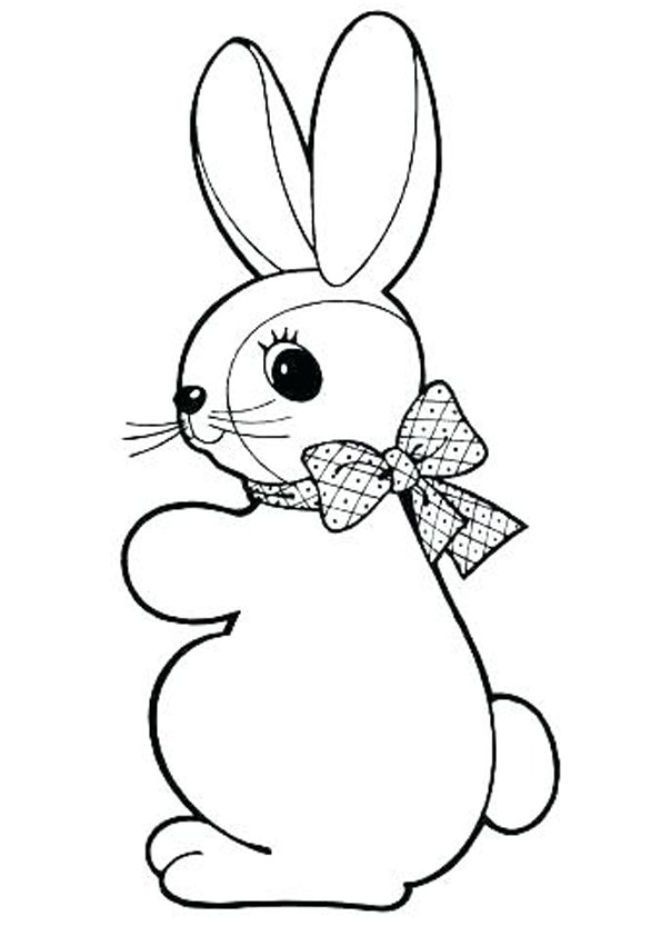  Cute Rabbit Coloring Pages  Latest HD