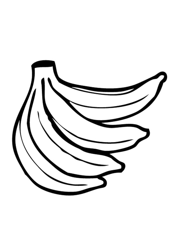 700 Collections Coloring Pages Of A Banana  Latest HD