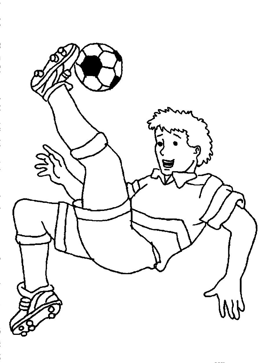 soccer coloring pages for boys