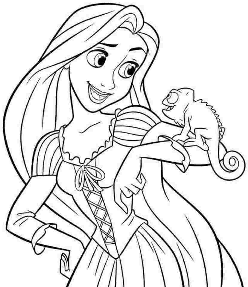 Coloring Pages Incredible Freeable Disney Princess Coloring Page