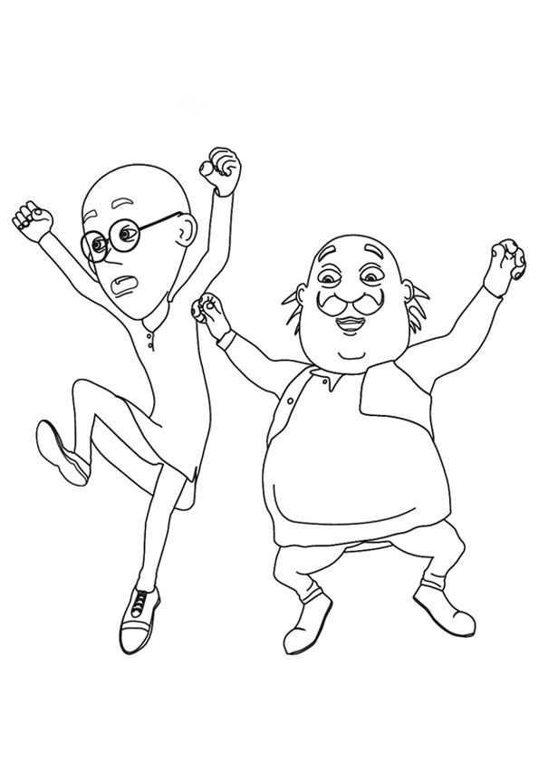 Featured image of post Motu Patlu Coloring Pages Sorry i couldn t finish the show