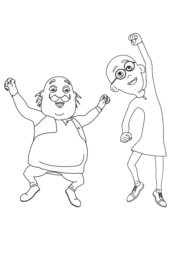 Featured image of post Free Printable Motu Patlu Coloring Pages Create like coloring games of mighty morphin season is a game for kids designed for their children to learn to paint pictures correctly using the right colors with its fingers