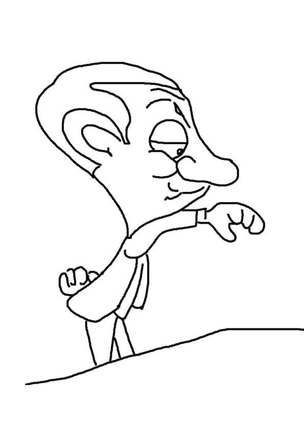 Caricature/Cartoon of Rowan Atkinson as Mr. Bean! | Shafali's Caricatures,  Portraits, and Cartoons