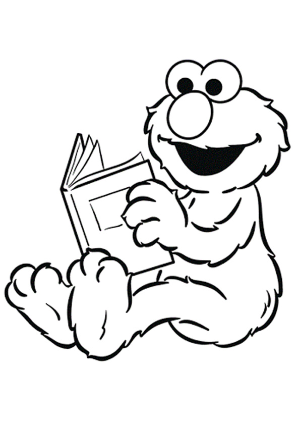 reading coloring pages