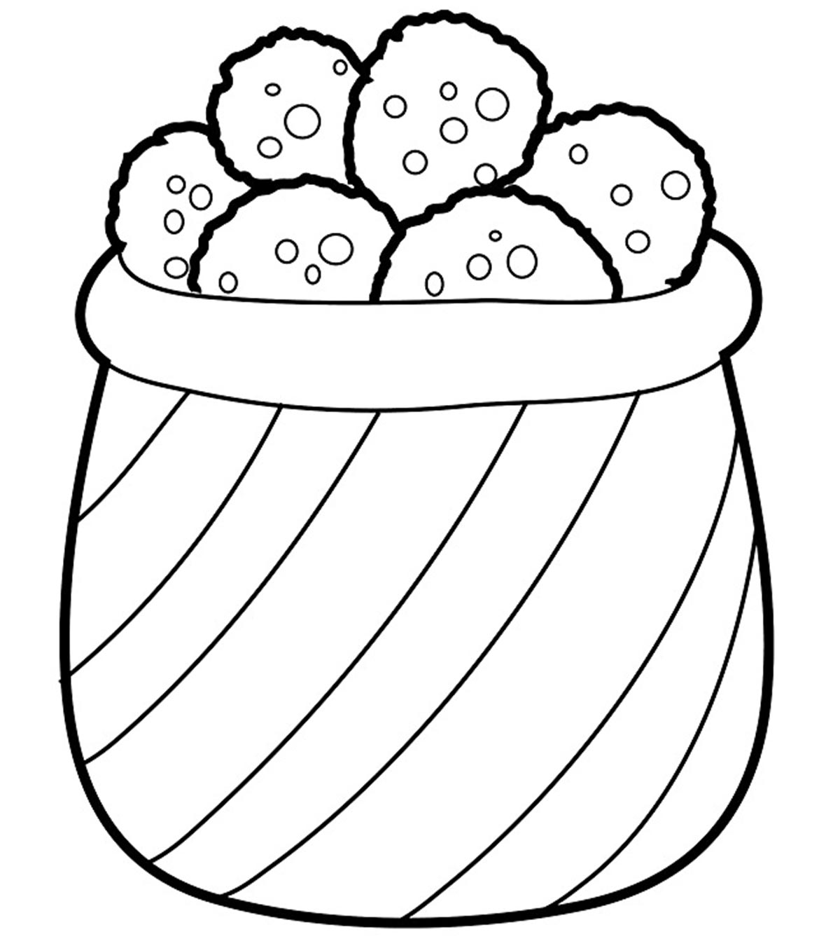 Coloring Pages | Yummy Cookies Coloring Pages For Your Little Ones
