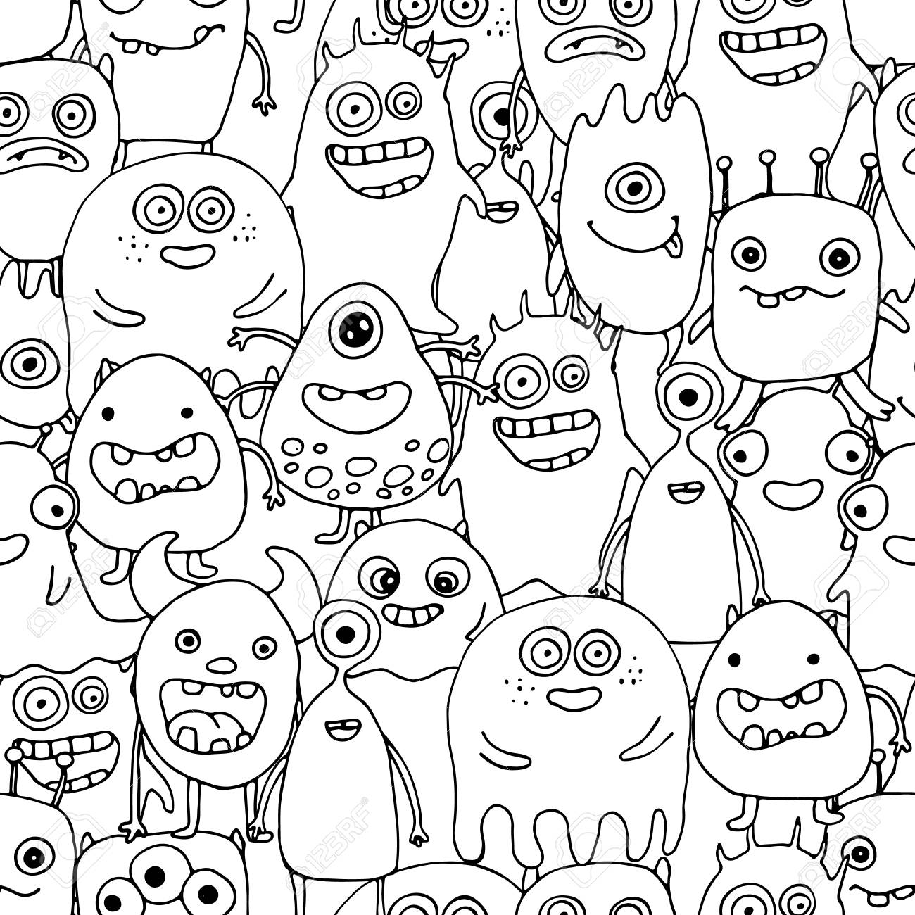 Coloring Pages Monster Coloring Pages Best Monsters coloring-pages-monster-coloring-pages-best-monsters