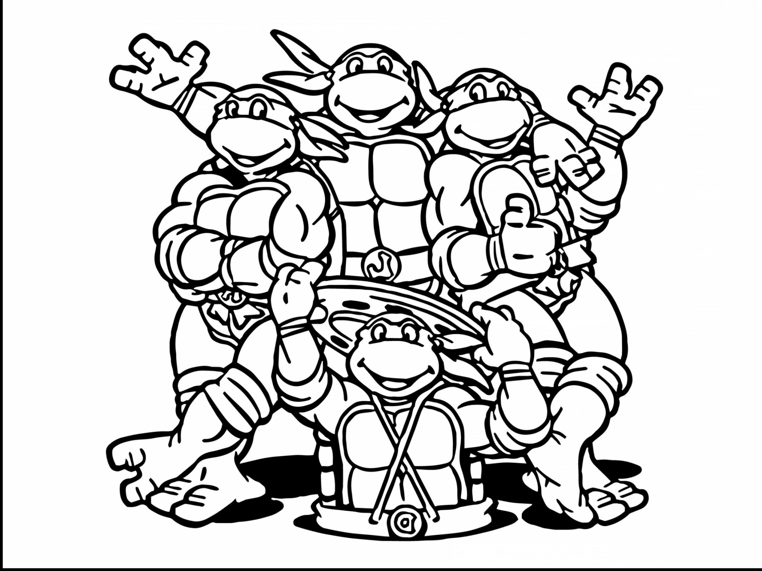 Coloring Pages Ninja Turtle Coloring To Print Free Teenage