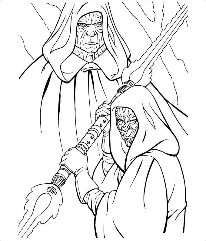 coloring pages  star wars coloring page printable