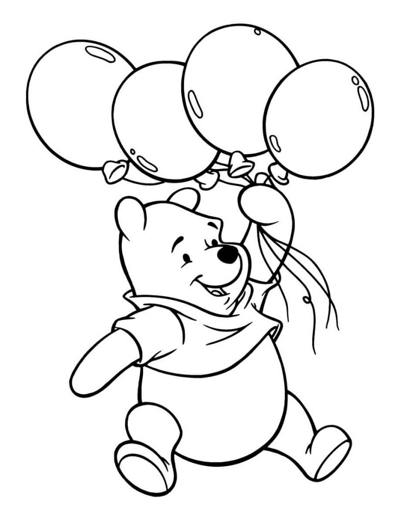 Coloring Pages | Balloons Coloring Page Toddlers