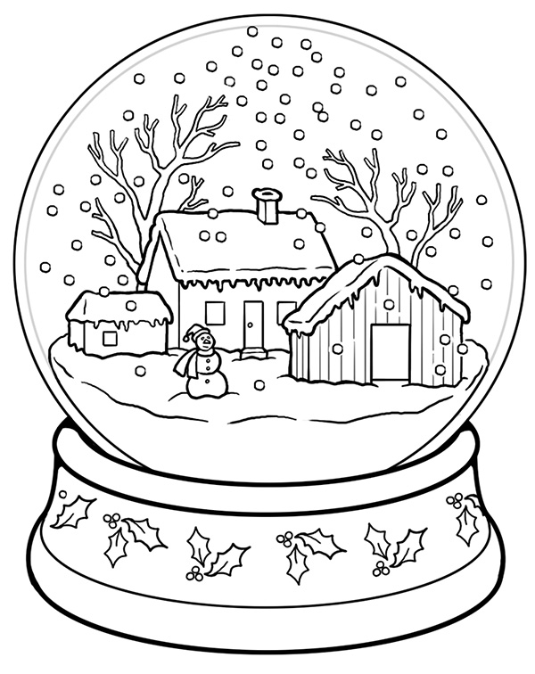 Coloring Pages Christmas / Christmas Coloring Pages Easy Peasy And Fun