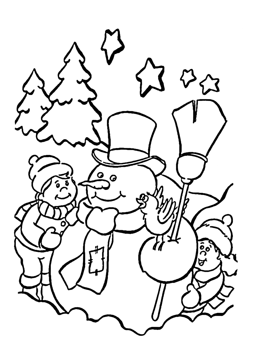 Free Printable Holiday Coloring Worksheets