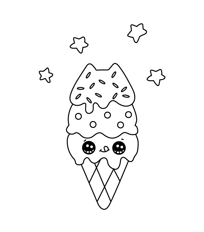 Coloring Pages | Ice Cream Coloring Pages