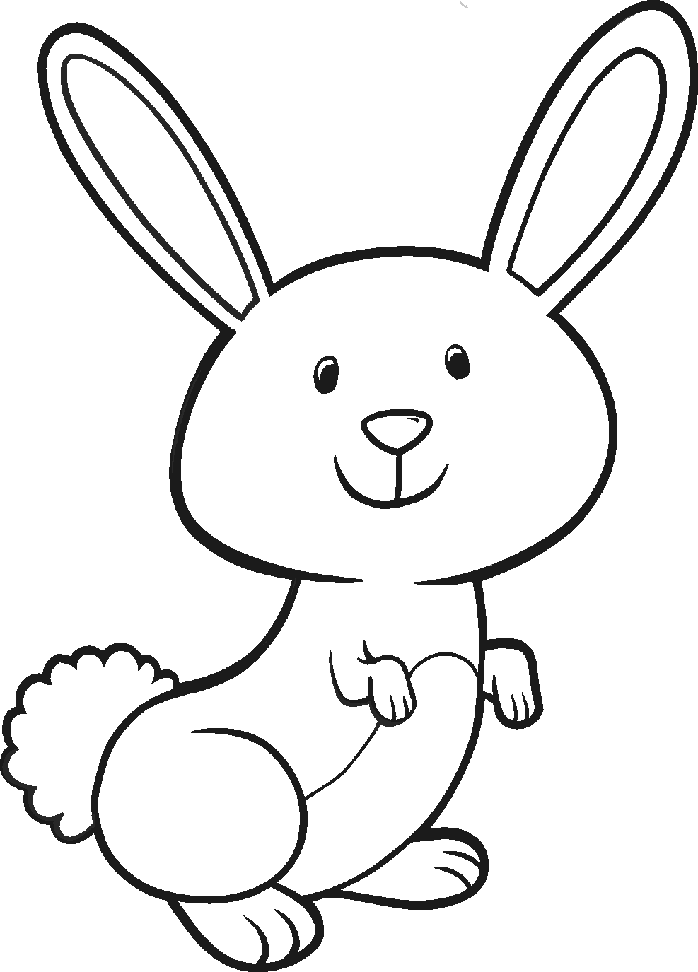 460 Printable Coloring Pages Of Bunny  Best HD