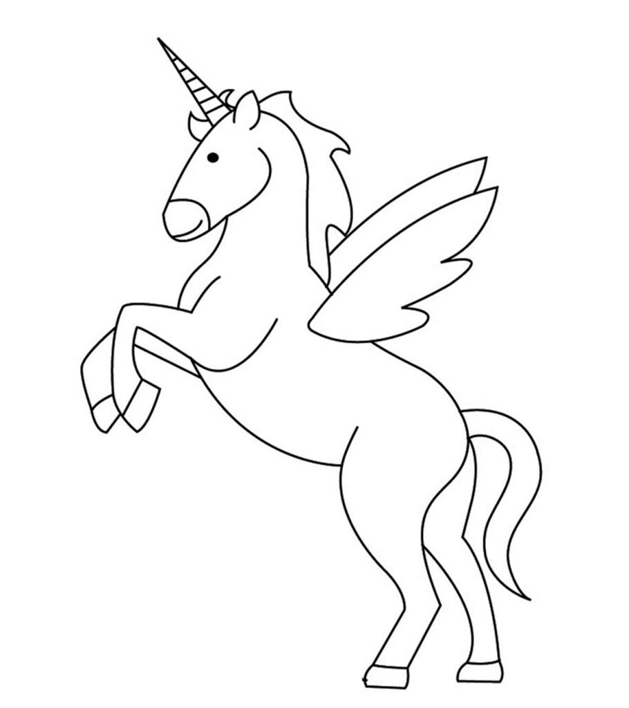 Coloring Pages | Top Unicorn Coloring Pages For Toddlers