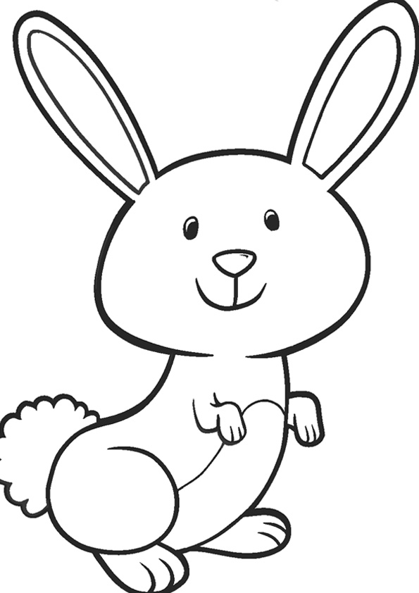 bunny coloring pages