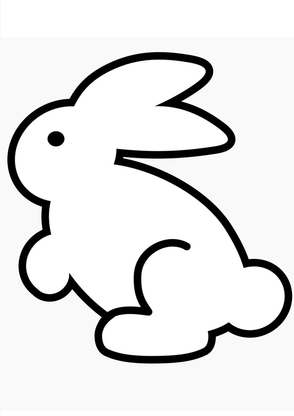 7600 Collections Coloring Page Printable Bunny  Free