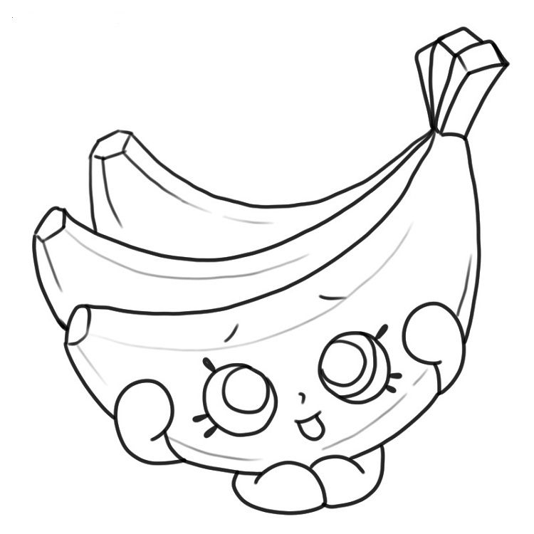 700 Collections Coloring Pages Of A Banana  Latest HD