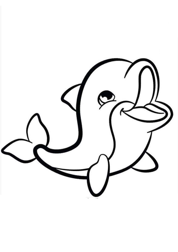 520 Collections Dolphin Coloring Pages Pdf  Latest