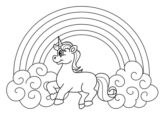 Coloring Pages Unicorn Coloring Page Free Printable