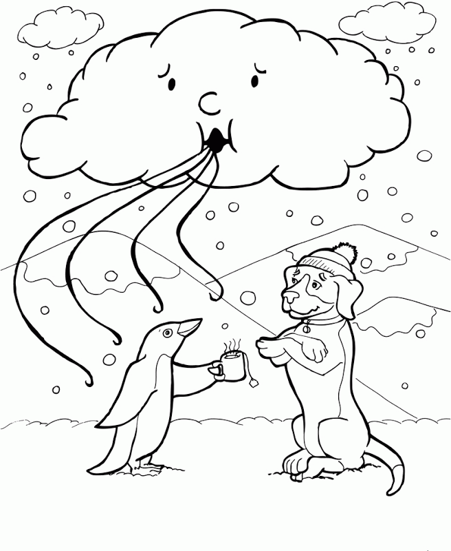 Coloring Pages | Best Weather Coloring Pages