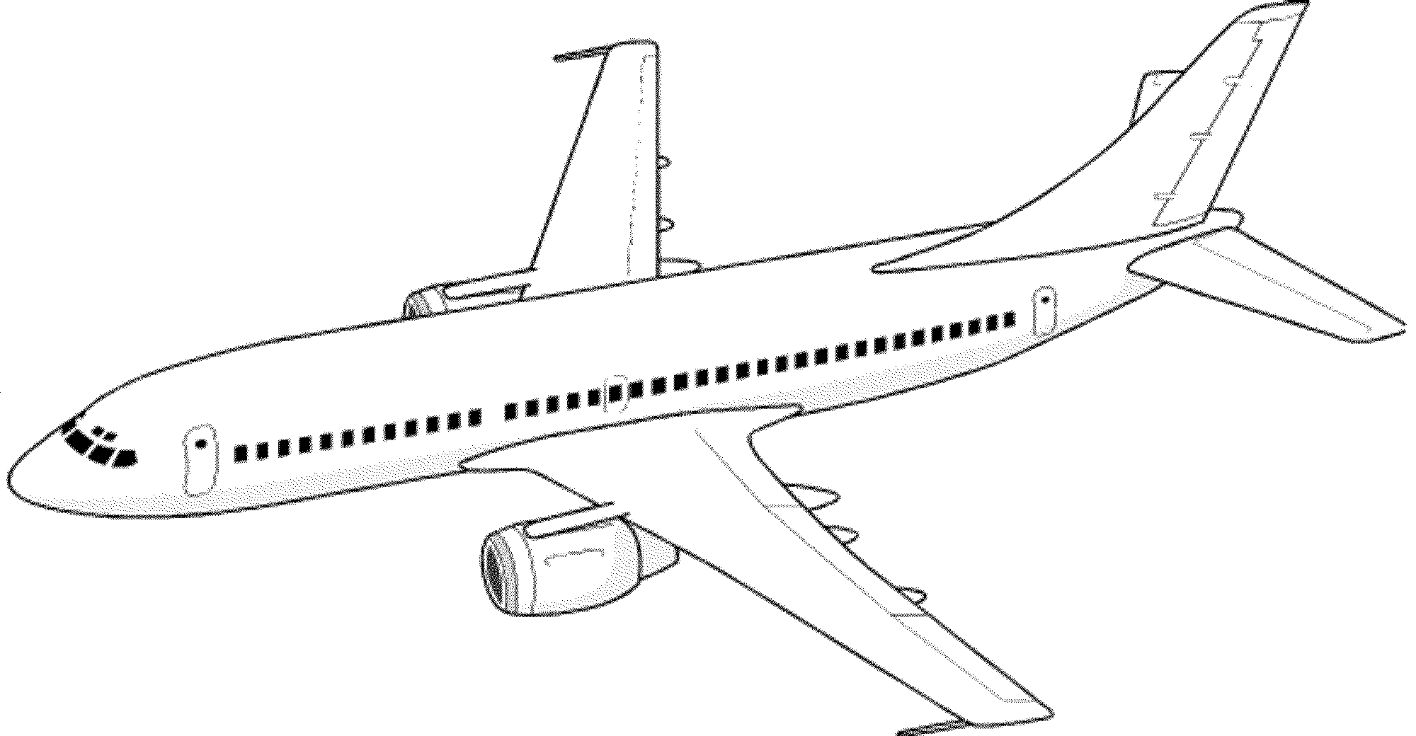 Airplane Coloring Pages for Kids