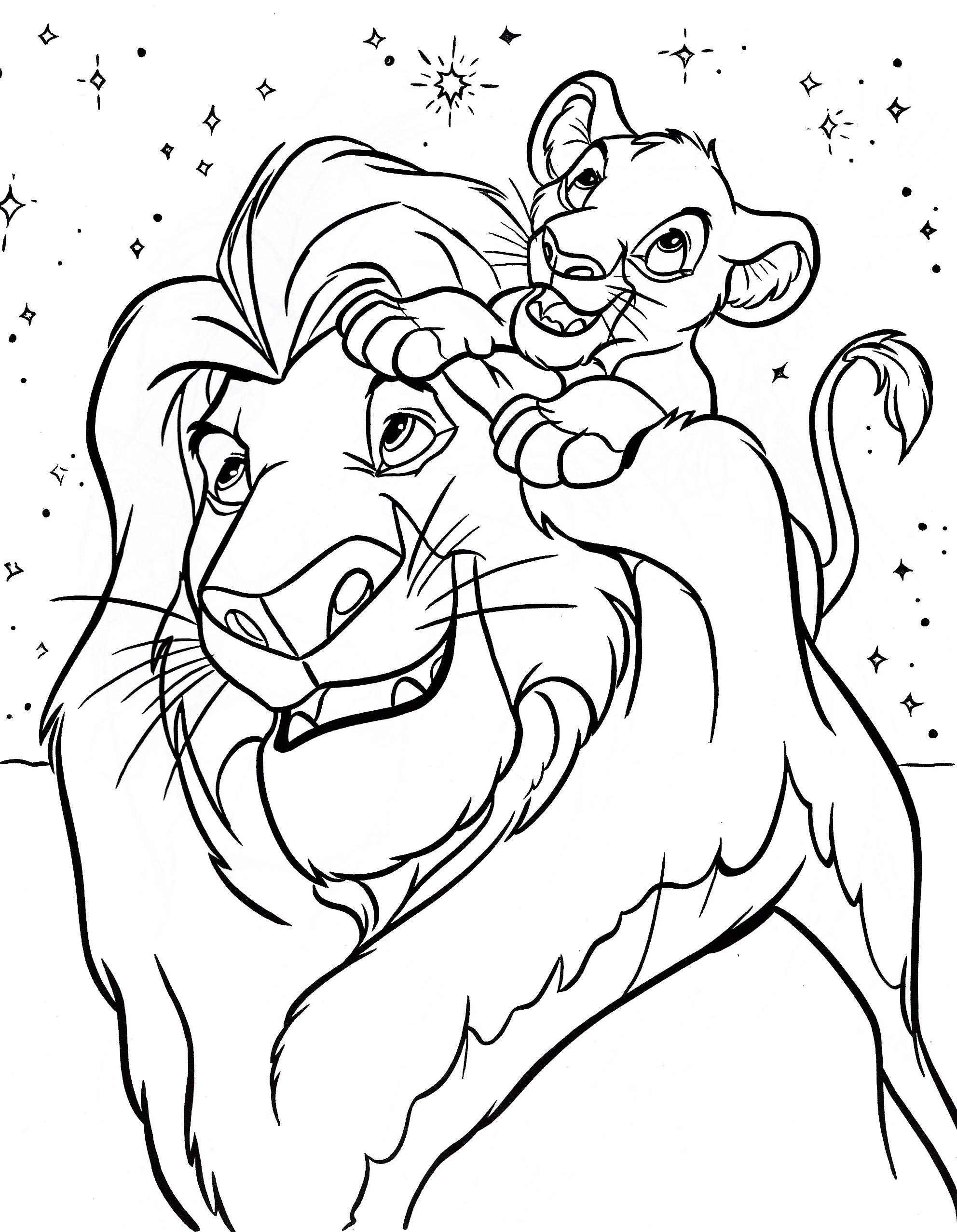 Coloring Pages | Disney Coloring Pages Lion King