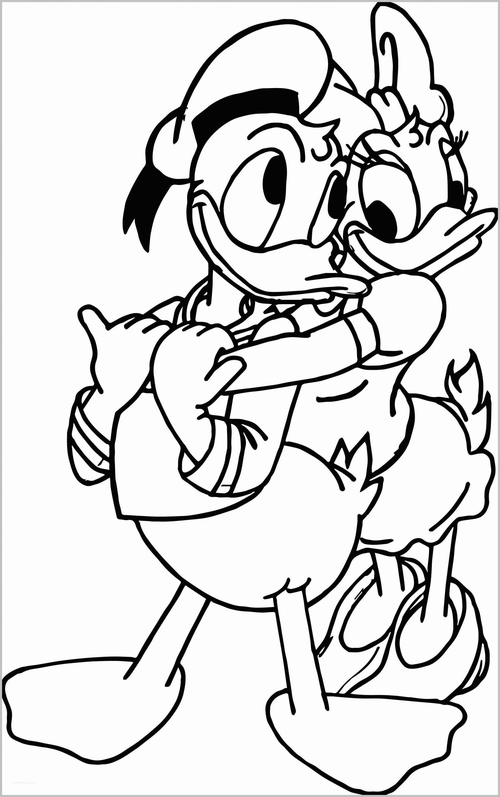 Coloring Pages Donald Duck Printable Coloring Inspirational