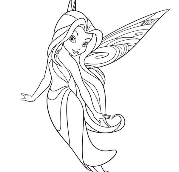 coloring pages and fairy