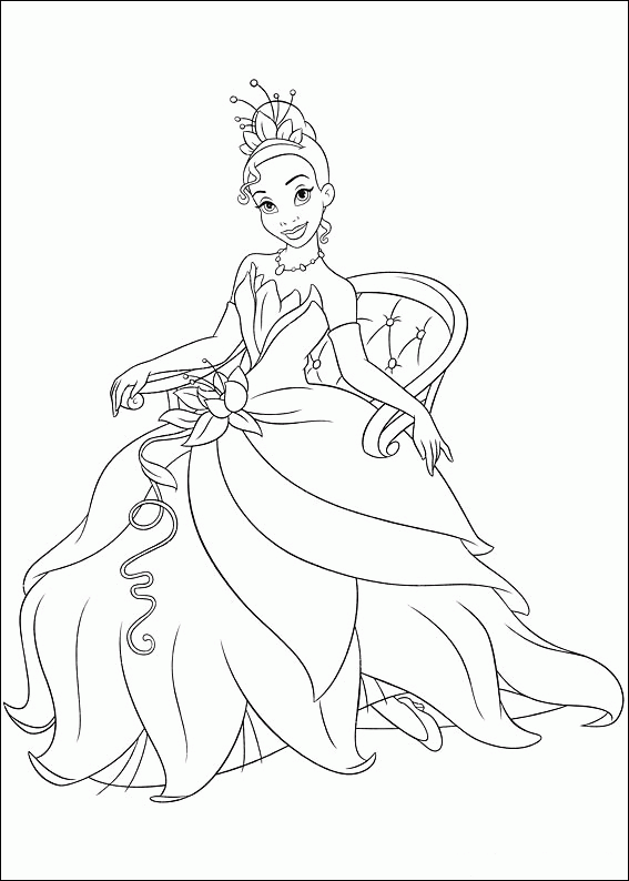 baby disney princess coloring pages