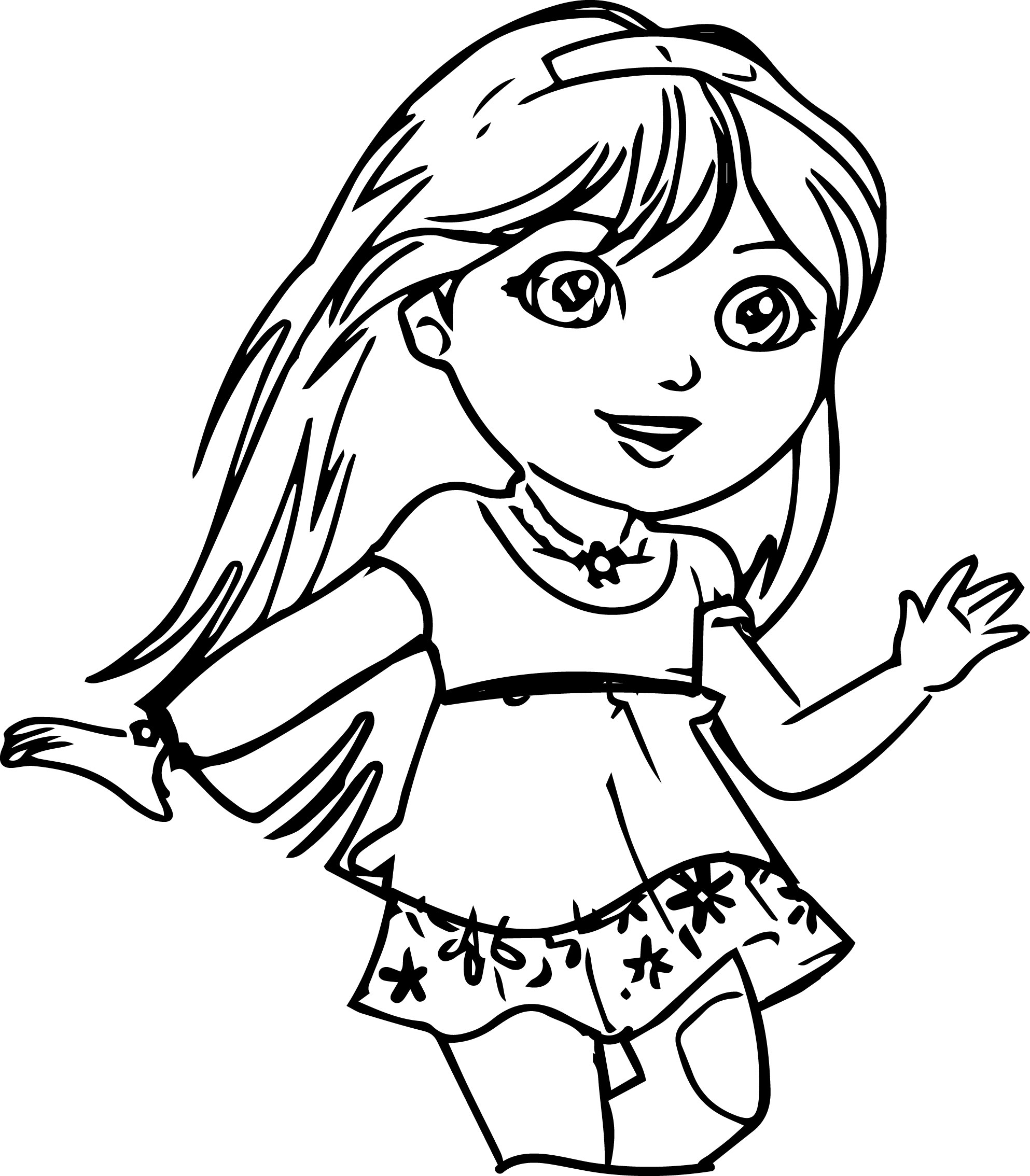 Dora The Explorer Coloring Book Pages coloring page