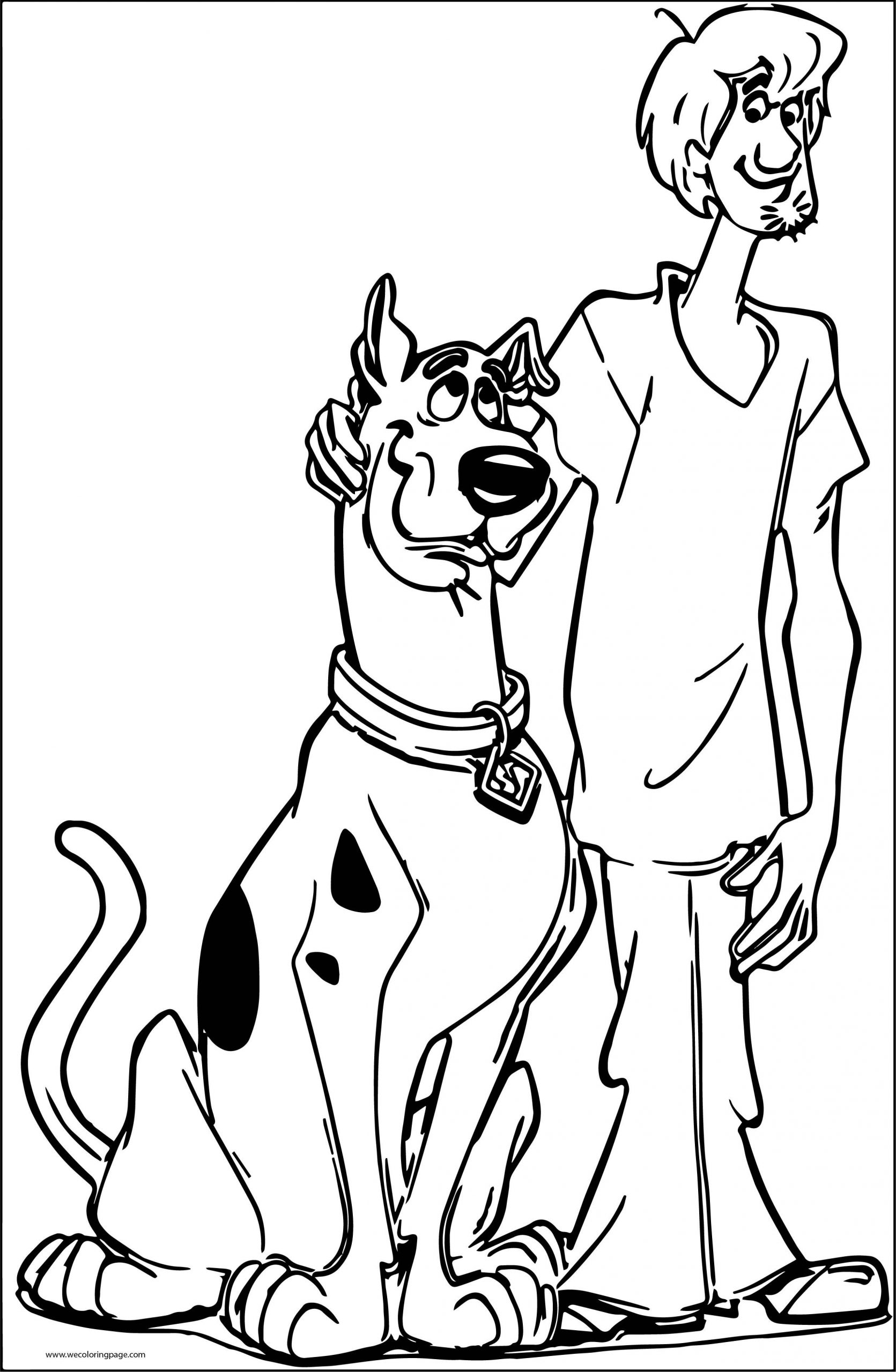 Coloring Pages | Scooby Doo Coloring Pages Snoopy To Print Free Kid
