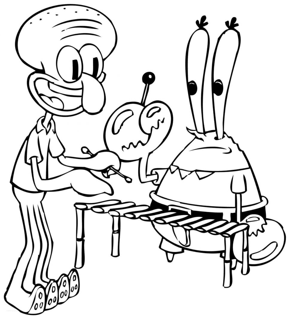 Coloring Pages  Splendi Spongebob Coloring Book Pages