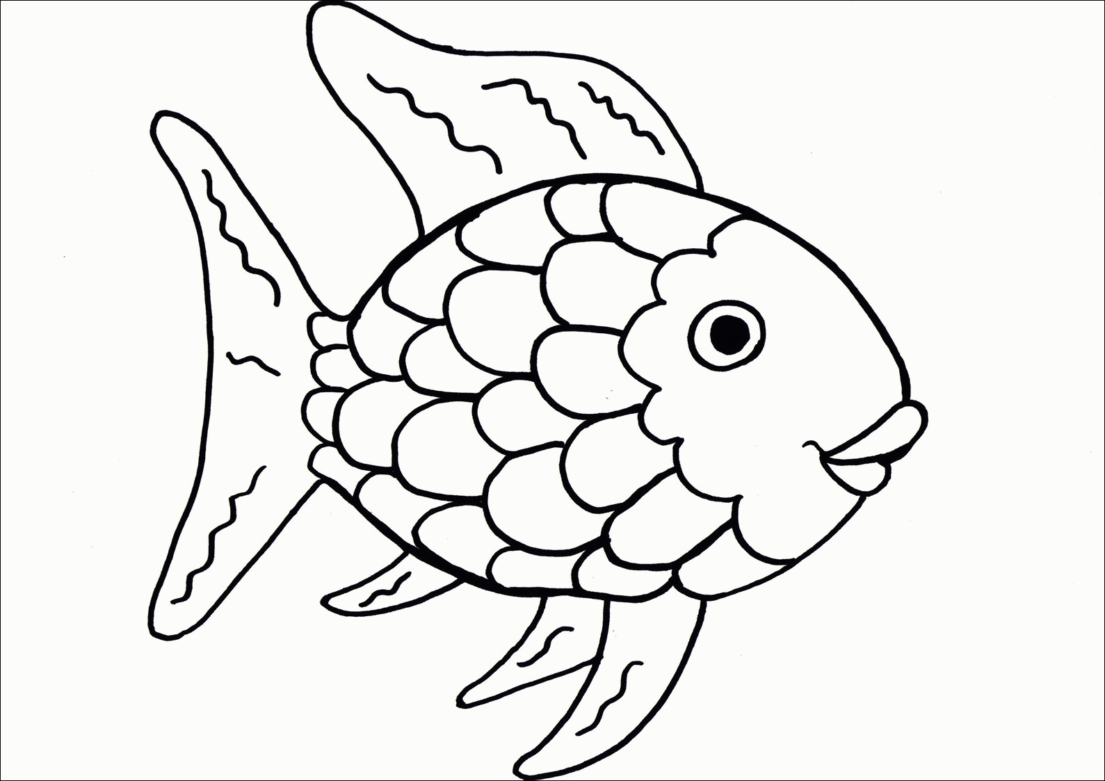 Coloring Pages | Fish Coloring Pages For Your Toddlers