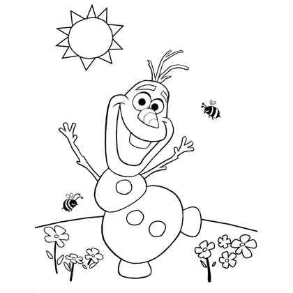 Free Disney Christmas Printable Coloring Pages for Kids - Honey +