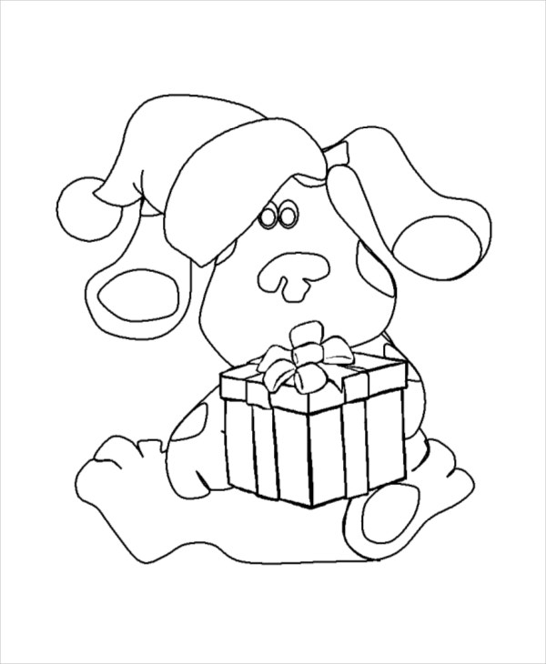 Cartoon Christmas Coloring Pages