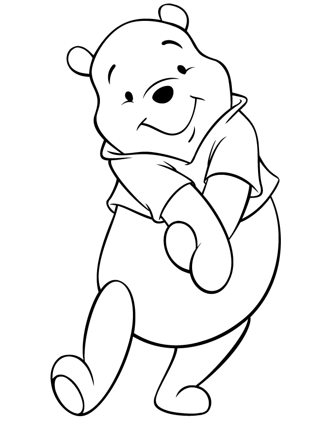 47 Coloring Pages Pooh Bear  Free