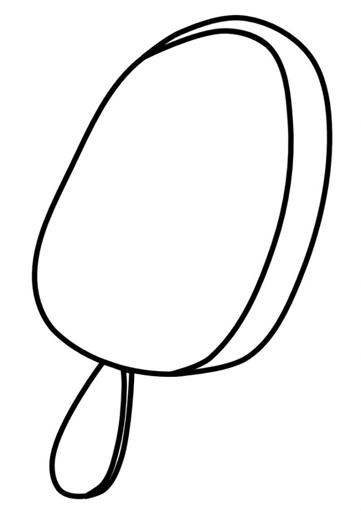 Ice Cream Coloring Pages For Kids coloring page