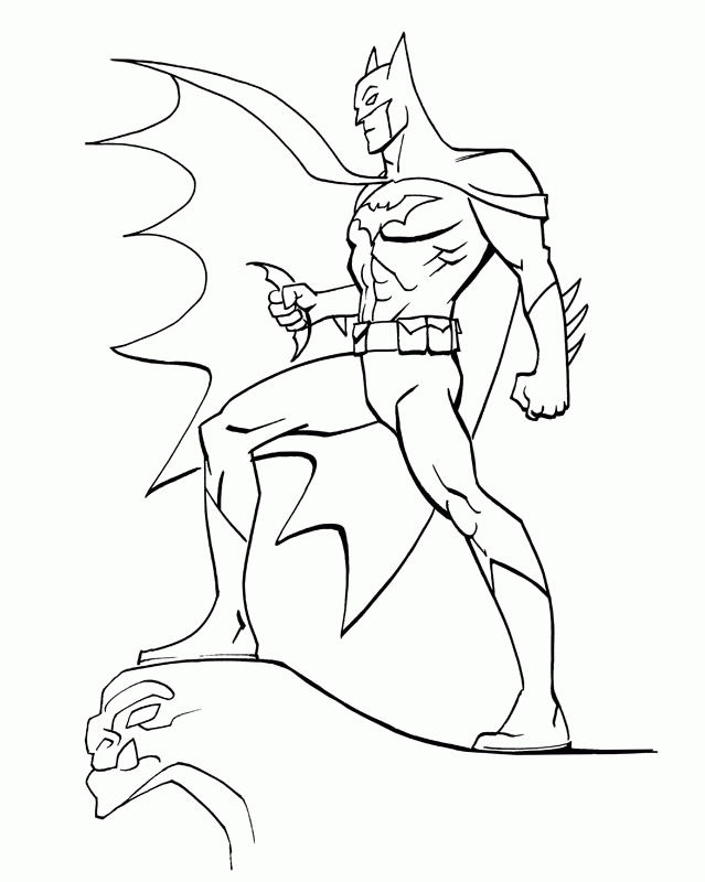 Coloring Pages  Batman Coloring Pages Kids