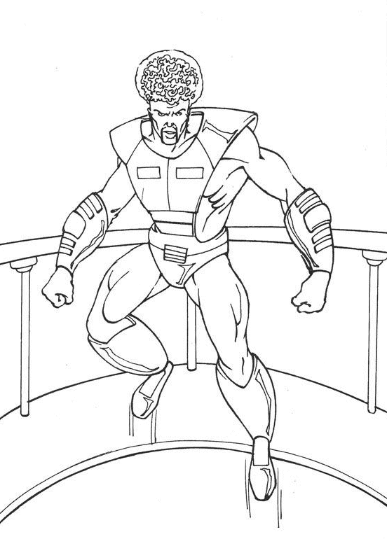The Hulk Coloring Pages coloring page
